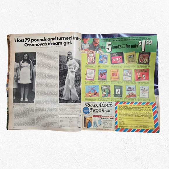 1973 Vintage Ladies Home Journal Magazine Caroline Kennedy Volume 90 Number 11 - Picture 7 of 7